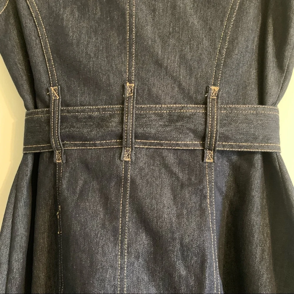 SPENSE denim tench dress size 8 - Picture 4 of 10